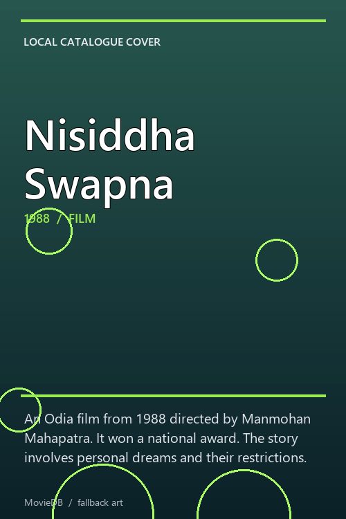 Nisiddha Swapna poster