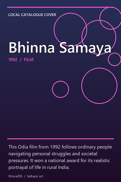 Bhinna Samaya poster