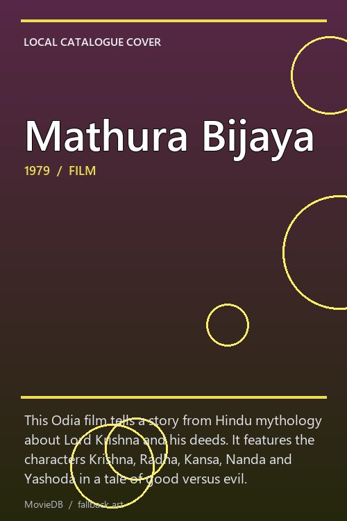 Mathura Bijaya poster