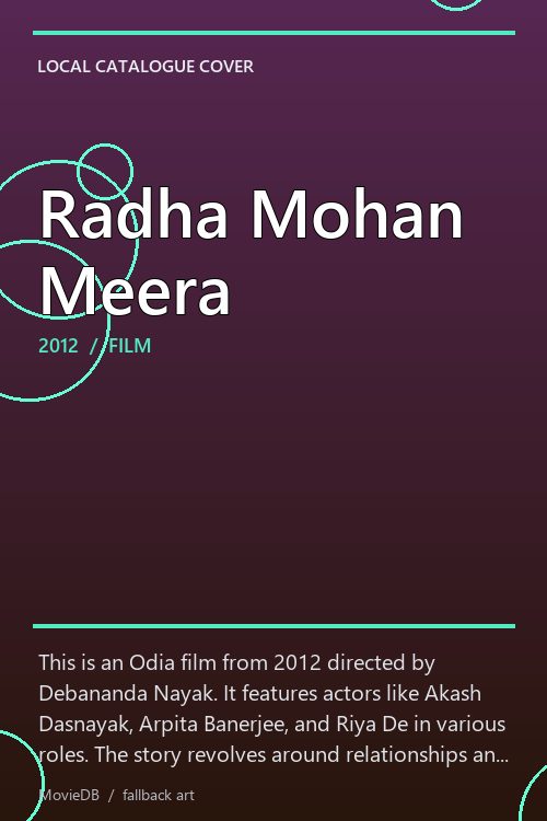 Radha Mohan Meera poster