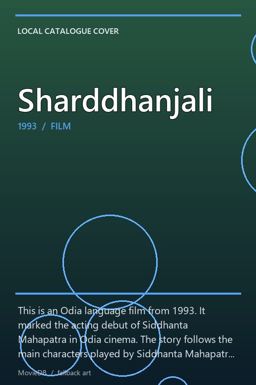 Sharddhanjali poster