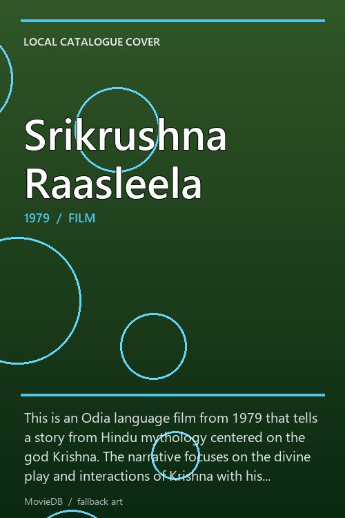 Srikrushna Raasleela poster