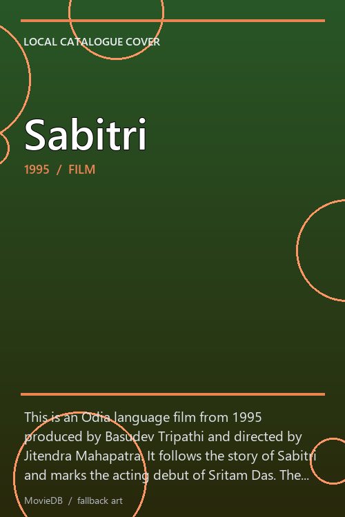 Sabitri poster