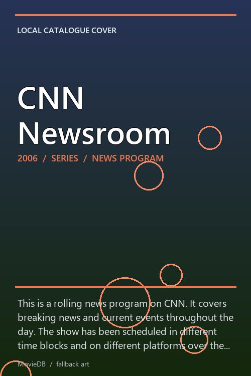 CNN Newsroom poster