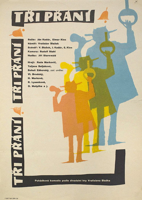 Tri prání poster
