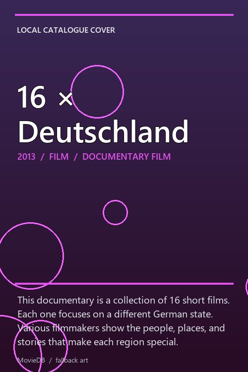 16 × Deutschland poster