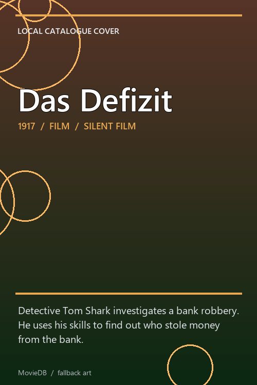 Das Defizit poster
