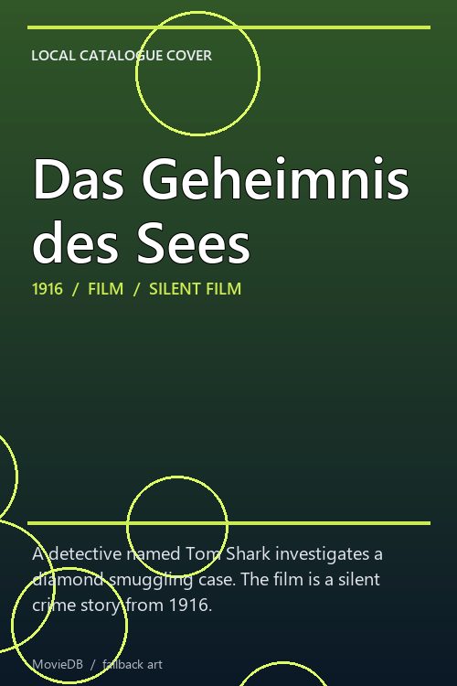 Das Geheimnis des Sees poster