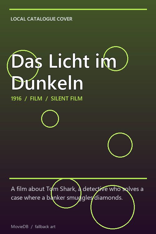 Das Licht im Dunkeln poster