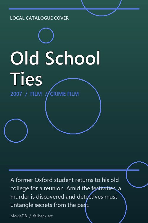 Old School Ties poster
