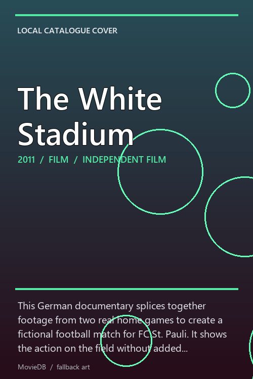 The White Stadium poster