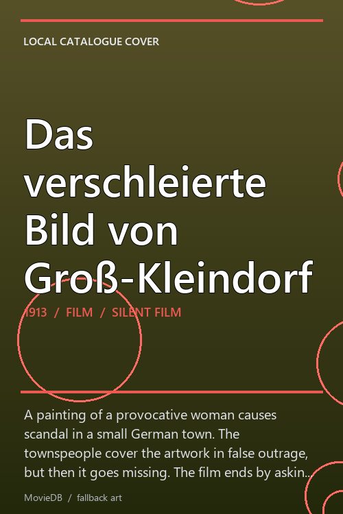 Das verschleierte Bild von Groß-Kleindorf poster