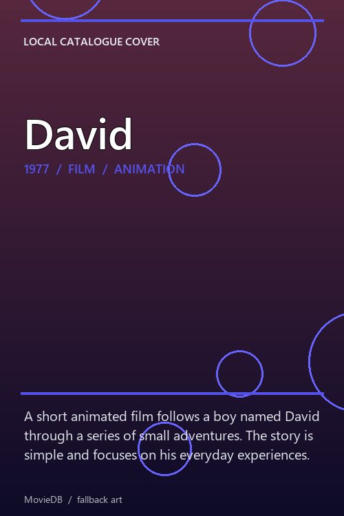 David poster