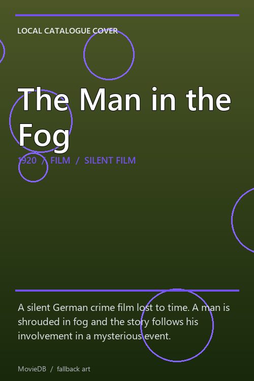 The Man in the Fog poster