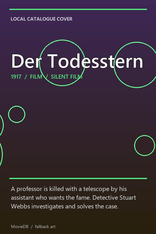 Der Todesstern poster