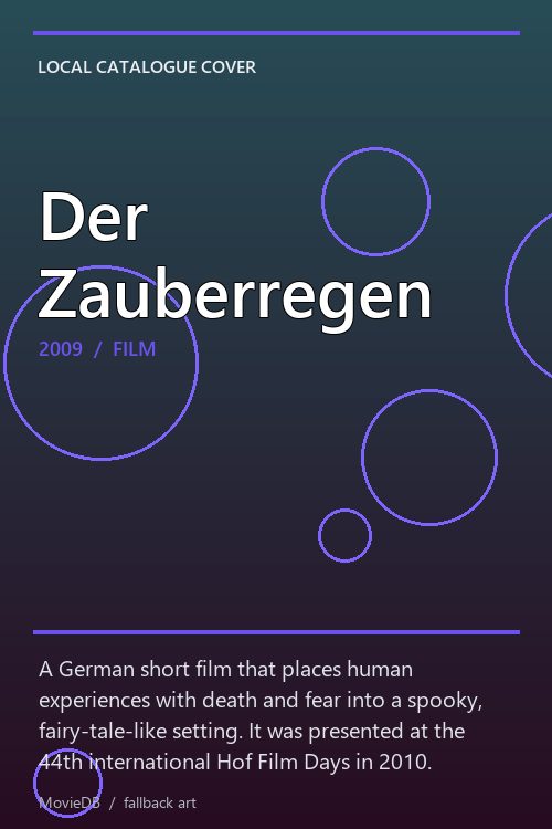 Der Zauberregen poster