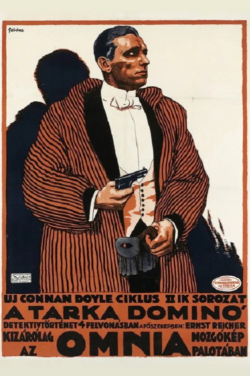Der gestreifte Domino poster