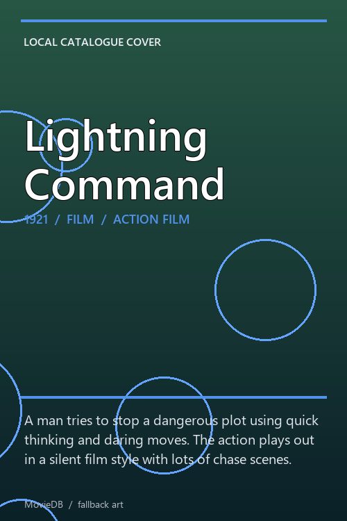 Lightning Command poster