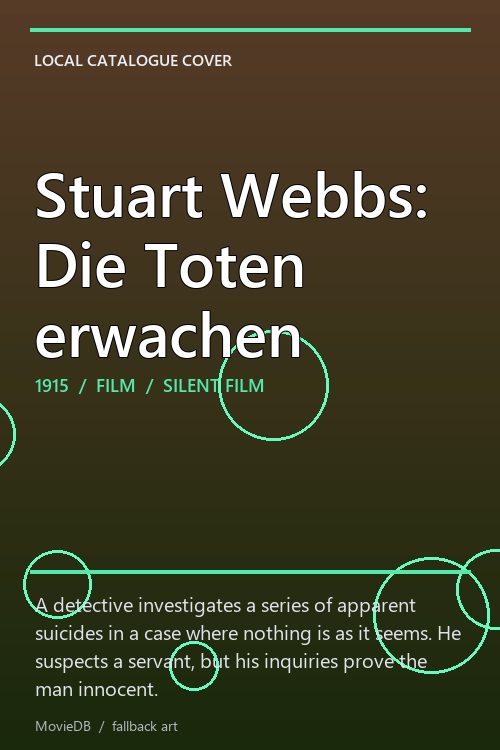 Stuart Webbs: Die Toten erwachen poster