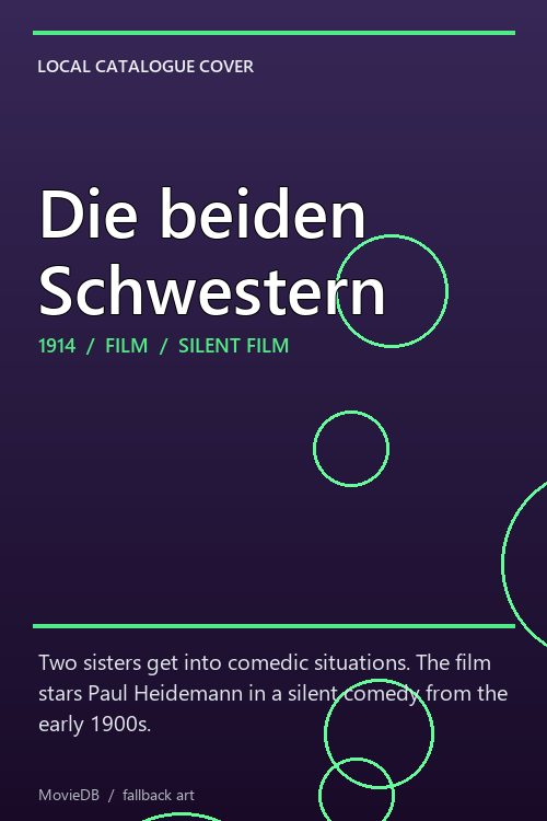 Die beiden Schwestern poster