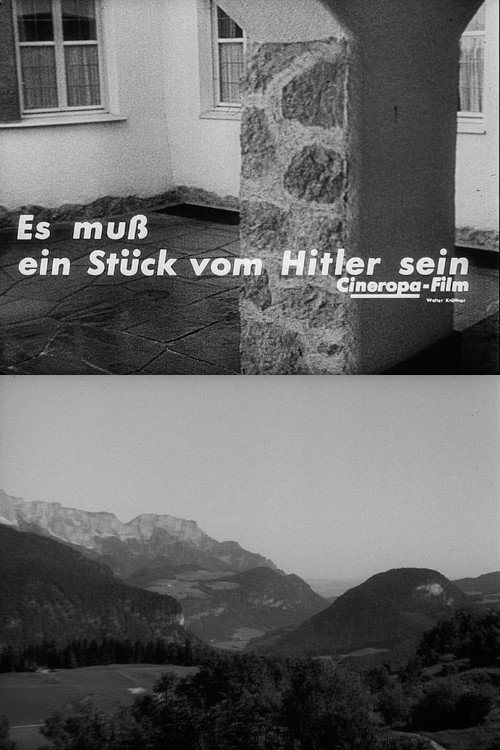 That Must Be a Piece of Hitler poster
