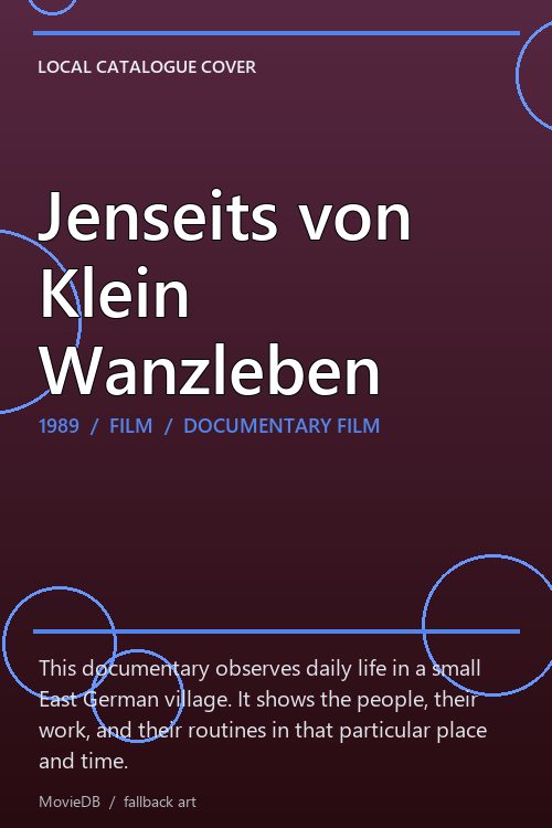 Jenseits von Klein Wanzleben poster
