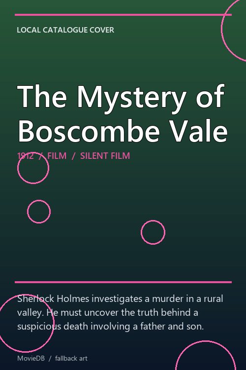 The Mystery of Boscombe Vale poster