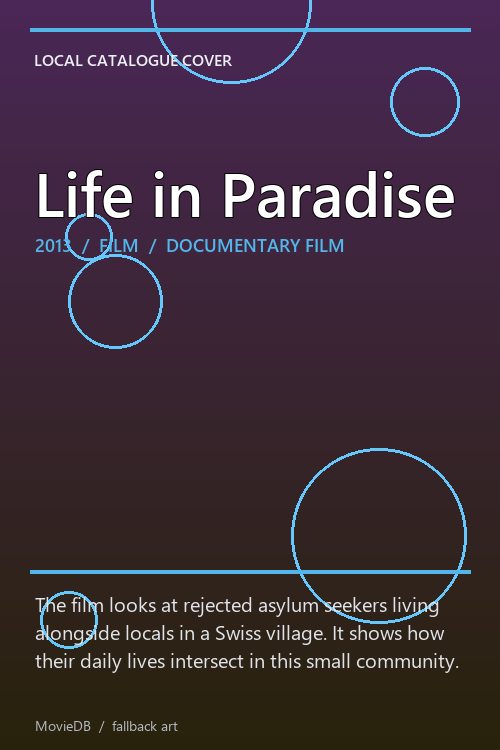 Life in Paradise poster