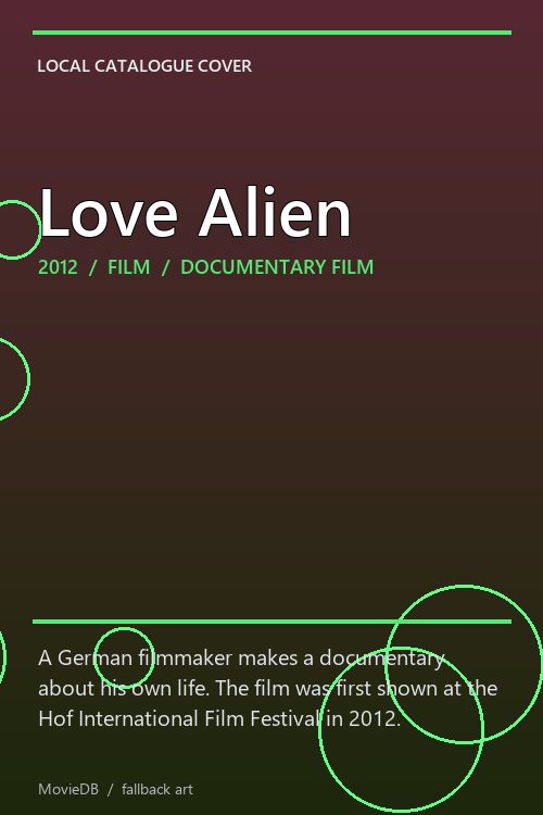 Love Alien poster