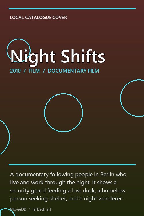 Night Shifts poster