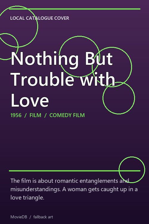 Nothing But Trouble with Love poster