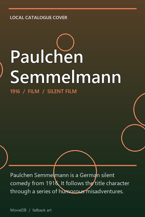 Paulchen Semmelmann poster