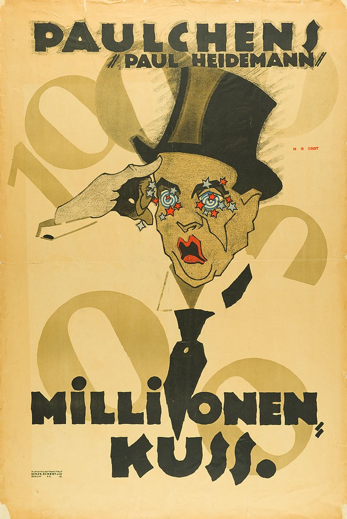 Paulchens Millionenkuss poster