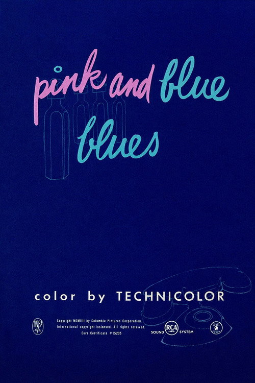 Pink and Blue Blues poster