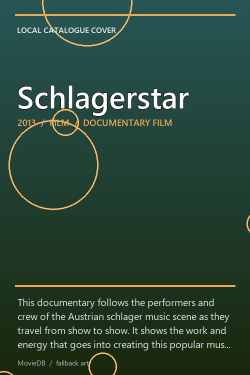 Schlagerstar poster