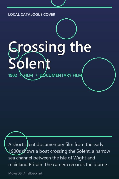 Crossing the Solent poster