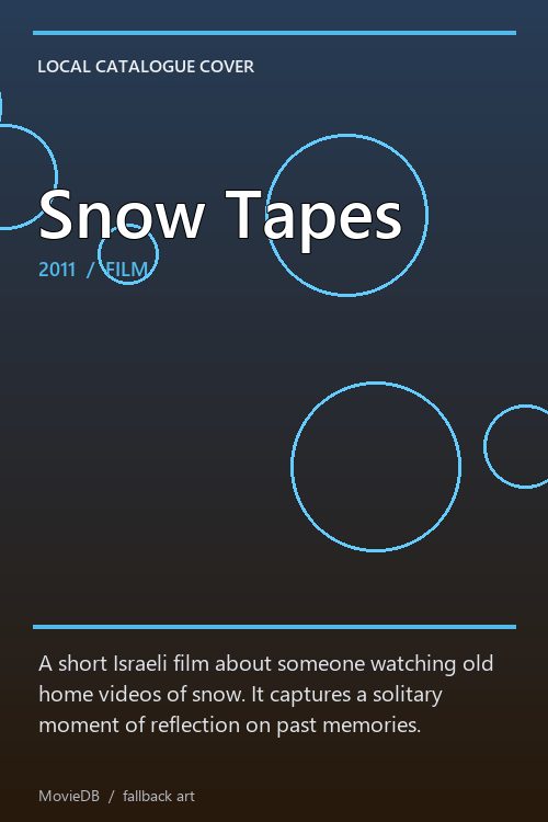 Snow Tapes poster