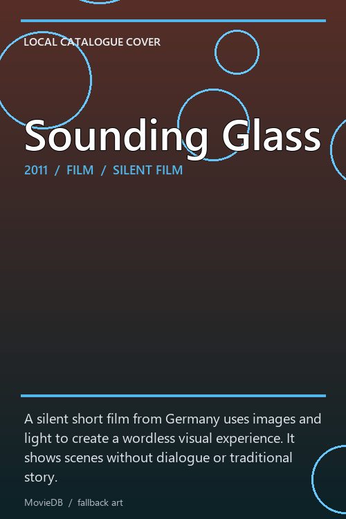 Sounding Glass poster