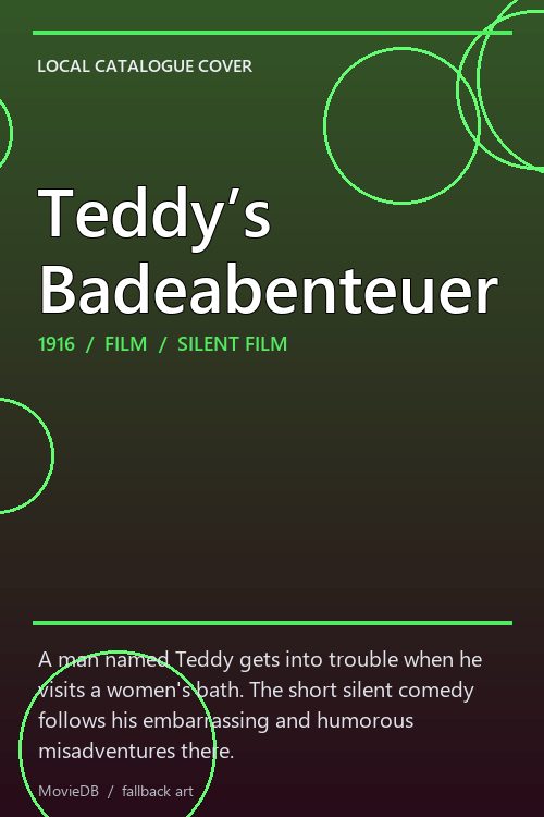 Teddy’s Badeabenteuer poster