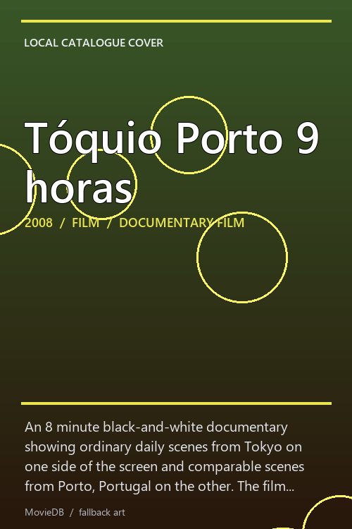 Tóquio Porto 9 horas poster