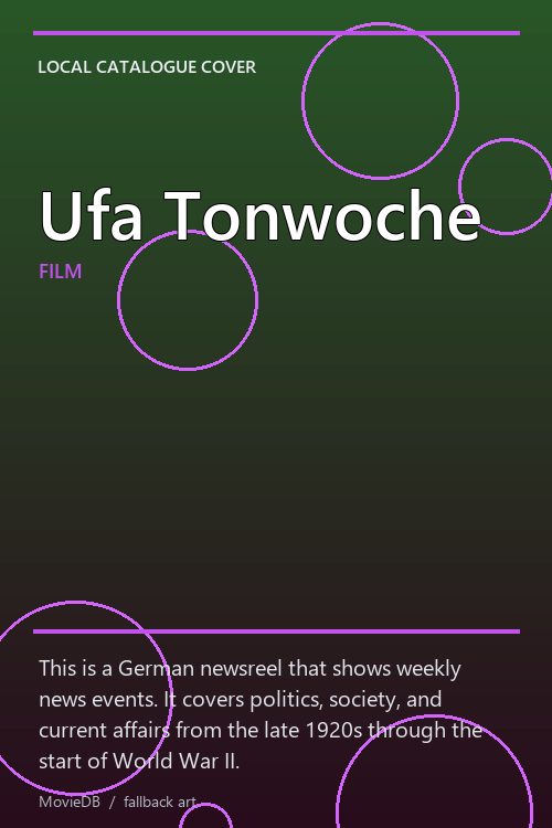 Ufa Tonwoche poster