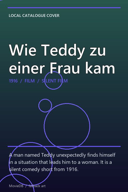 Wie Teddy zu einer Frau kam poster