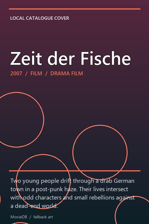 Zeit der Fische poster