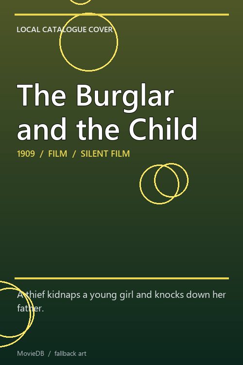 The Burglar and the Child poster