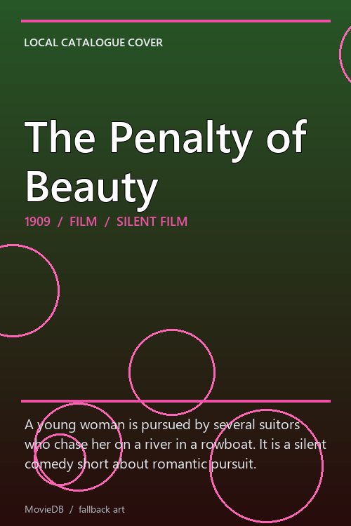 The Penalty of Beauty poster