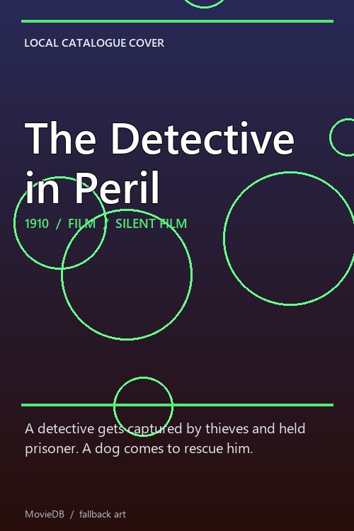 The Detective in Peril poster