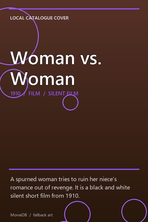 Woman vs. Woman poster