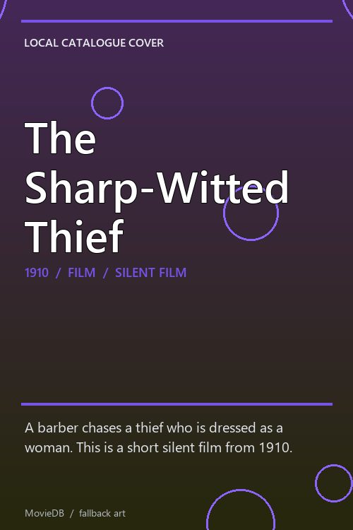 The Sharp-Witted Thief poster