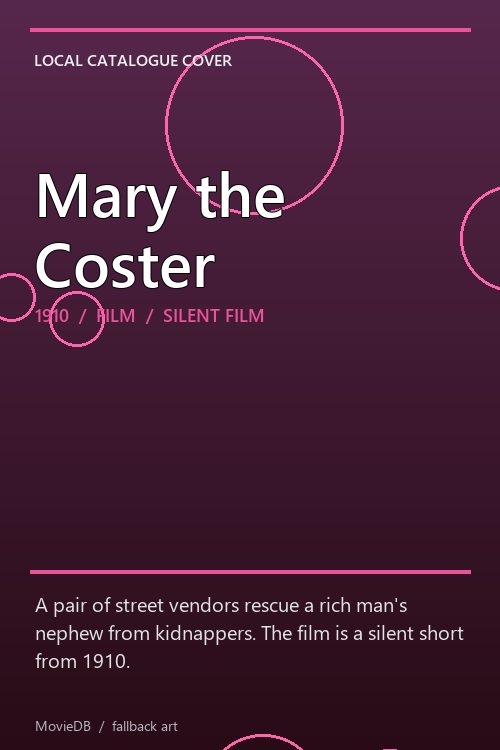 Mary the Coster poster
