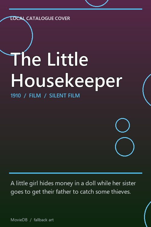 The Little Housekeeper poster
